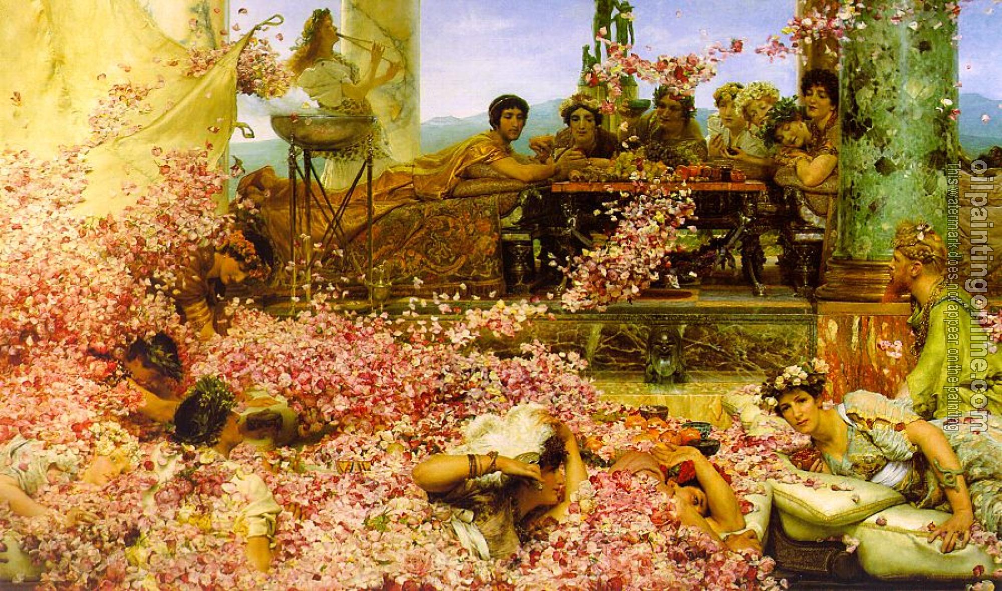 Alma-Tadema, Sir Lawrence - The Roses of Heliogabalus